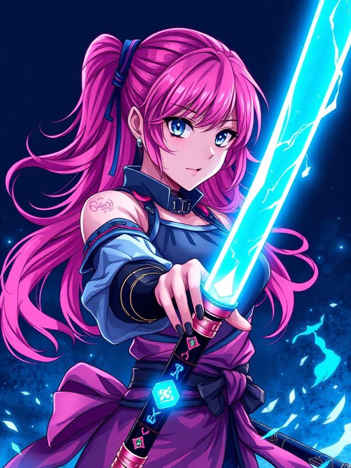Anime warrior — Kumai mascot